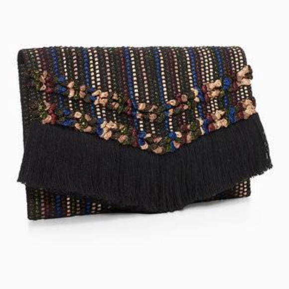 🆕 Stella & Dot Taj Clutch - Metallic - Picture 2 of 5